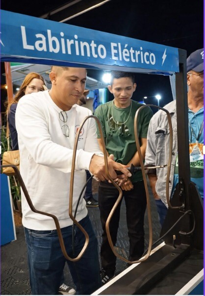 Jogo labirinto elétrico – Caminho Magnético