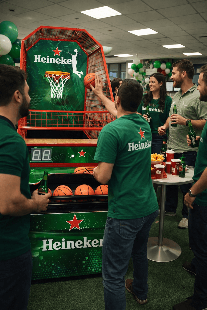 Máquina de basquete