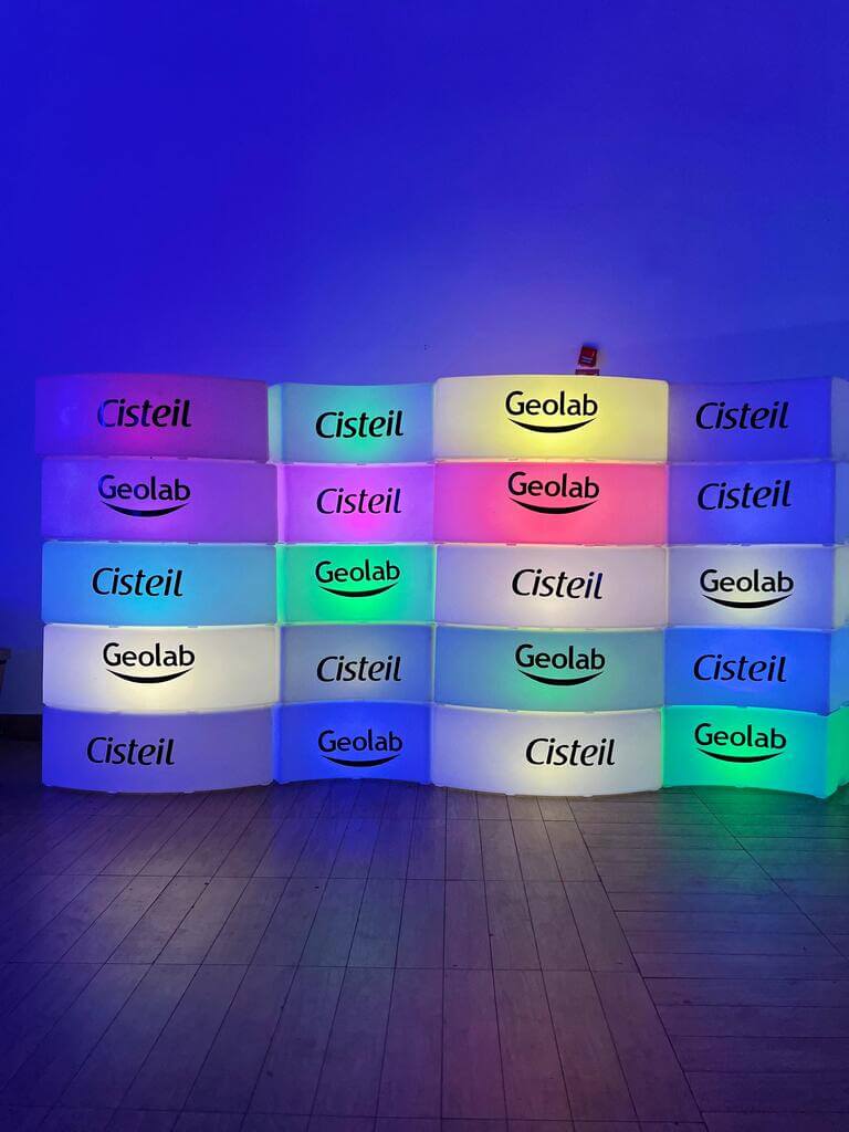 Backdrop curvo de LED – NEON
