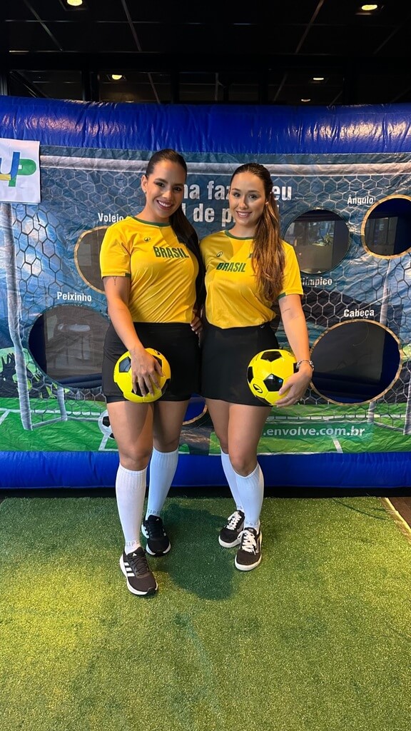 Chute a Gol Inflável Personalizado